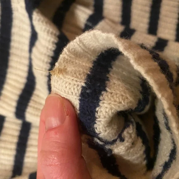 Madewell Merino Striped Sweater XS - Picture 6 of 7